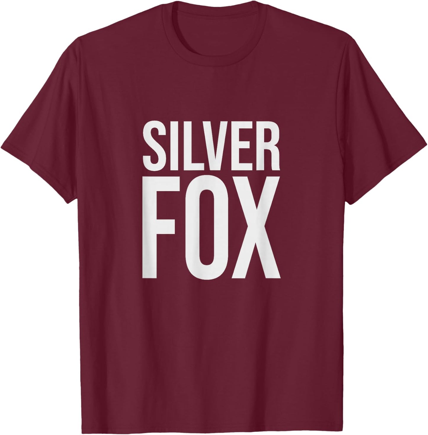 Silver Fox T-Shirt - T-Shirt | Maroon