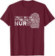 Trust Me Forensic Nurse | Fingerprint | Criminalistics T-Shirt - T-Shirt | Maroon