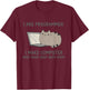 Cat Computer Kitten Informational Science Gift Men Women Girls Kids T-Shirt - T-Shirt | Maroon