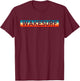Retro Wakesurf Wakeboard Wakeboarding Surfing Wakeboarder T-Shirt - T-Shirt | Maroon