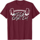 Nice Snatch | Funny Gym Weightlifter T-Shirt - T-Shirt | Maroon