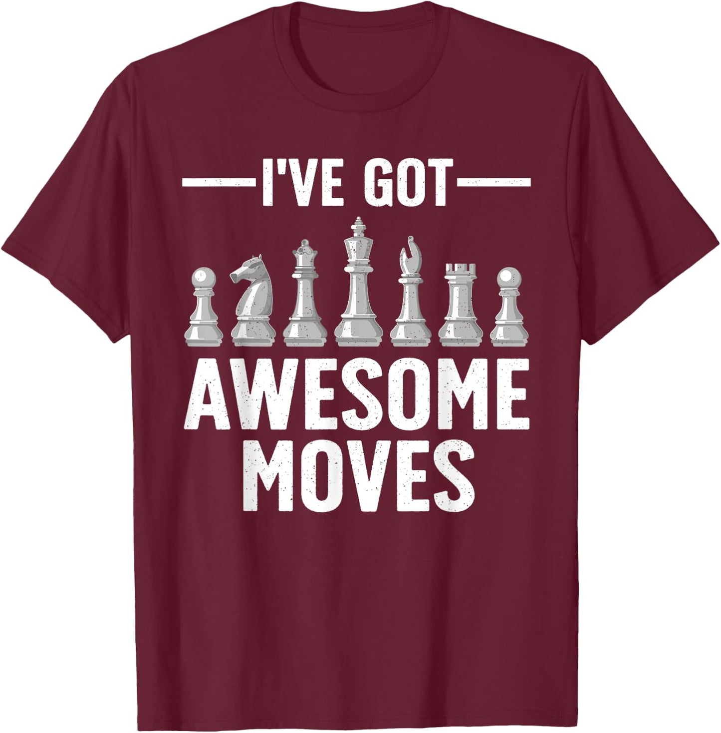 Cool Chess Kids Boys Chess Players Game Chess Lovers T-Shirt - T-Shirt | Maroon