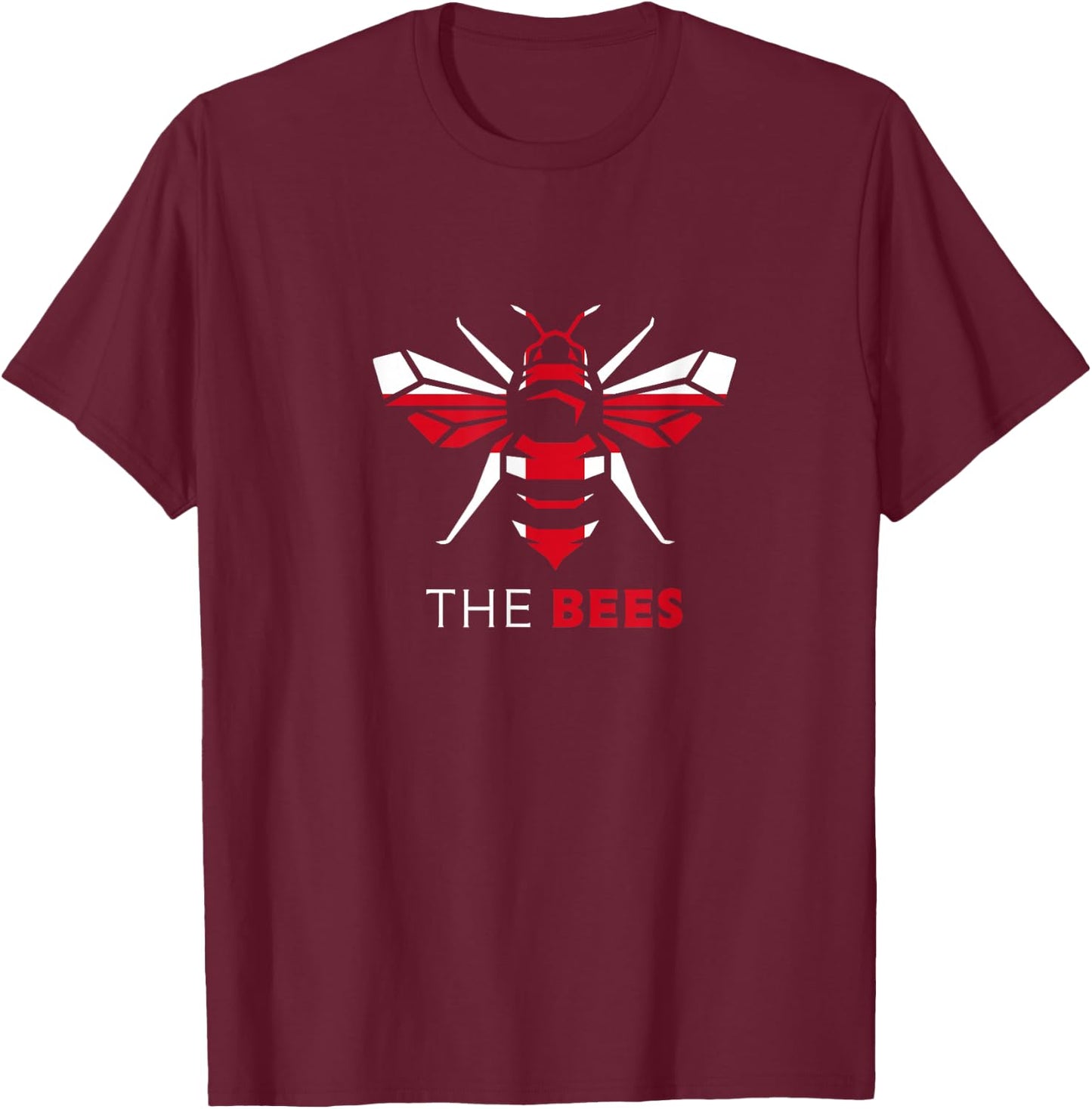 Brentford FC ENGLAND x Bees T-Shirt - T-Shirt | Maroon