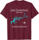 Lake Cumberland, Kentucky T-Shirt - T-Shirt | Maroon