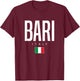 Bari Italy T-Shirt - T-Shirt | Maroon