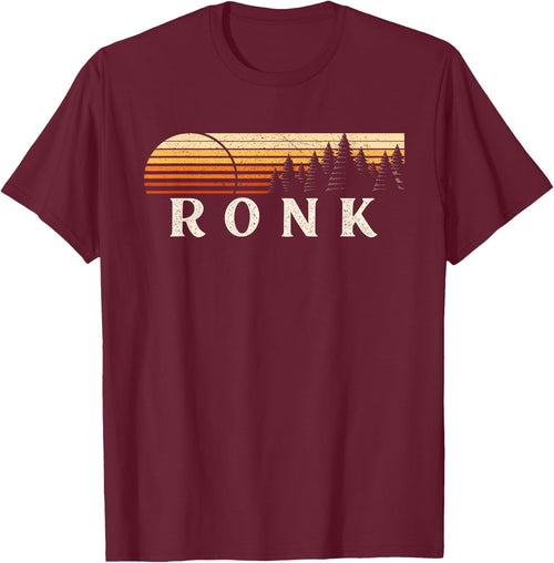 Ronk, VA Vintage Evergreen Sunset Eighties Retro