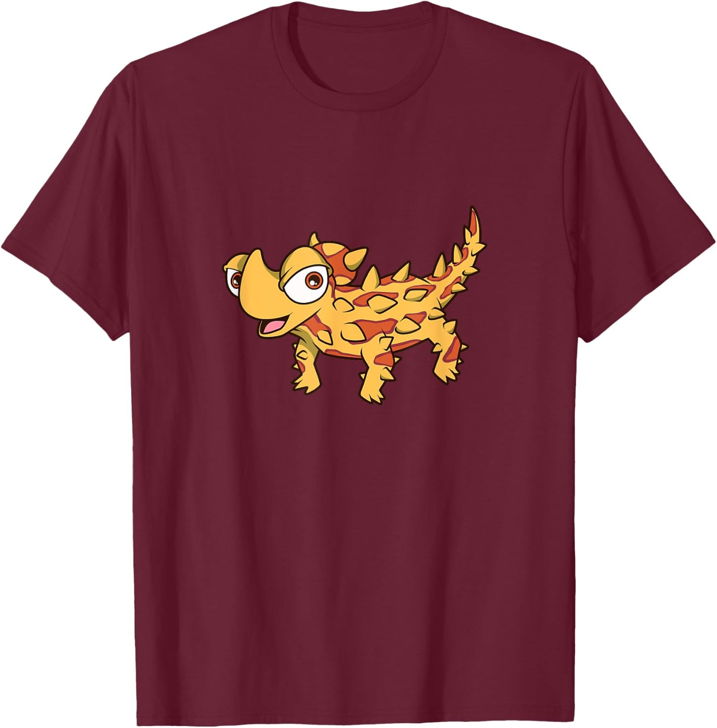 Kawaii thorny devil T-Shirt - T-Shirt | Maroon