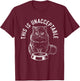 This Is Unacceptable - Cat Lover Kitten Lover Kitty Women Girls Kids T-Shirt - T-Shirt | Maroon