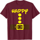 Dwarf Easy Halloween Men Women Kids Group Costume Matching T-Shirt - T-Shirt | Maroon