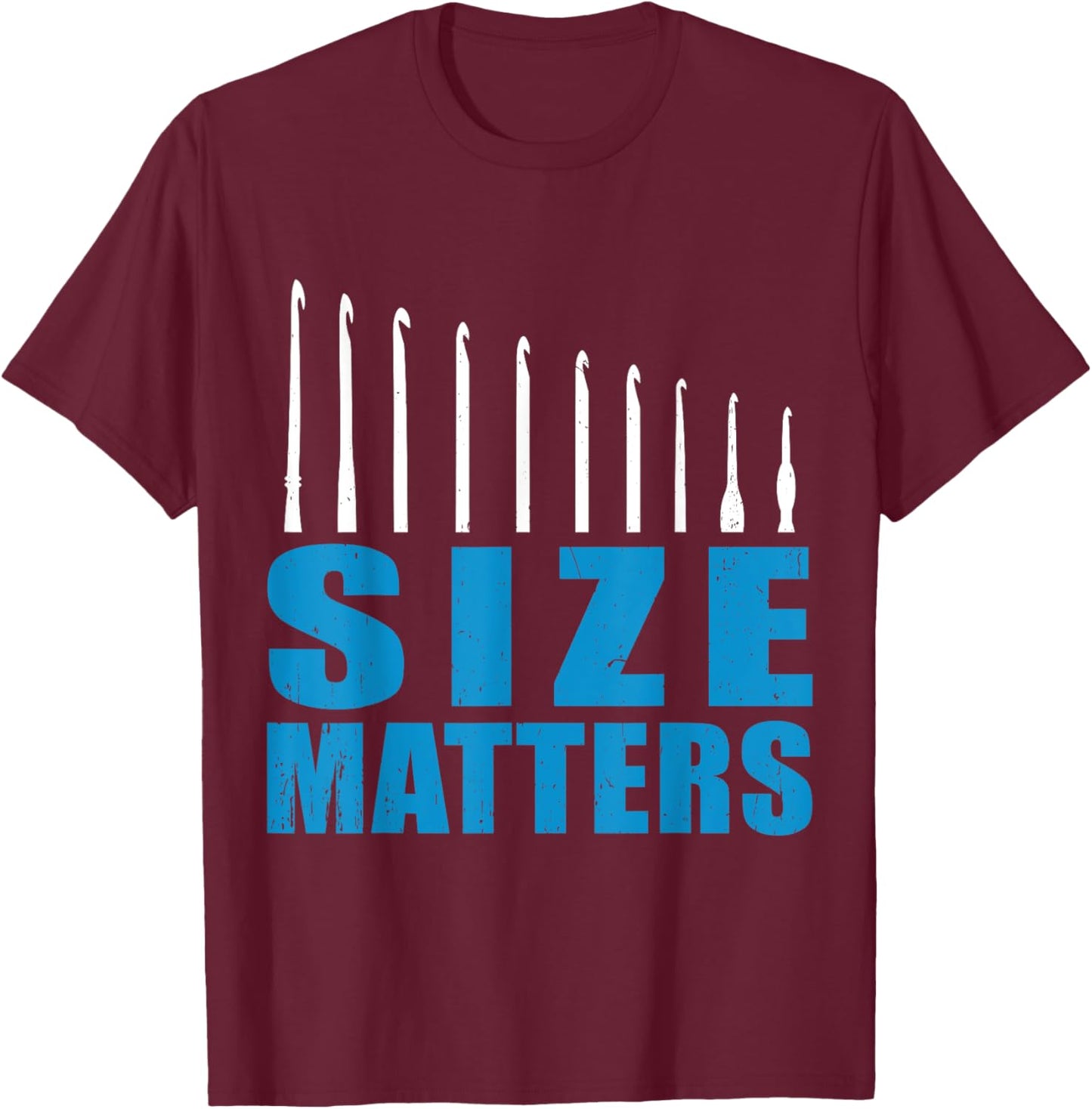 Funny Crochet Lover Crocheter T-Shirt - T-Shirt | Maroon