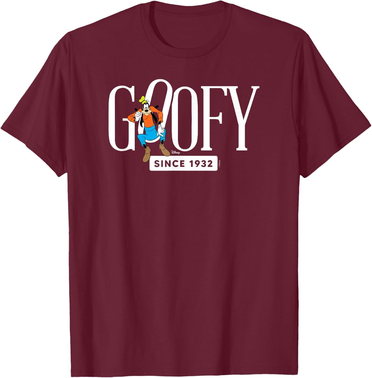 Disney - Goofy Since 1932 T-Shirt - T-Shirt | Maroon