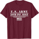 20th Infantry Regiment Us Army 20th Inf Regt Sykes Regulars T-Shirt - T-Shirt | Maroon