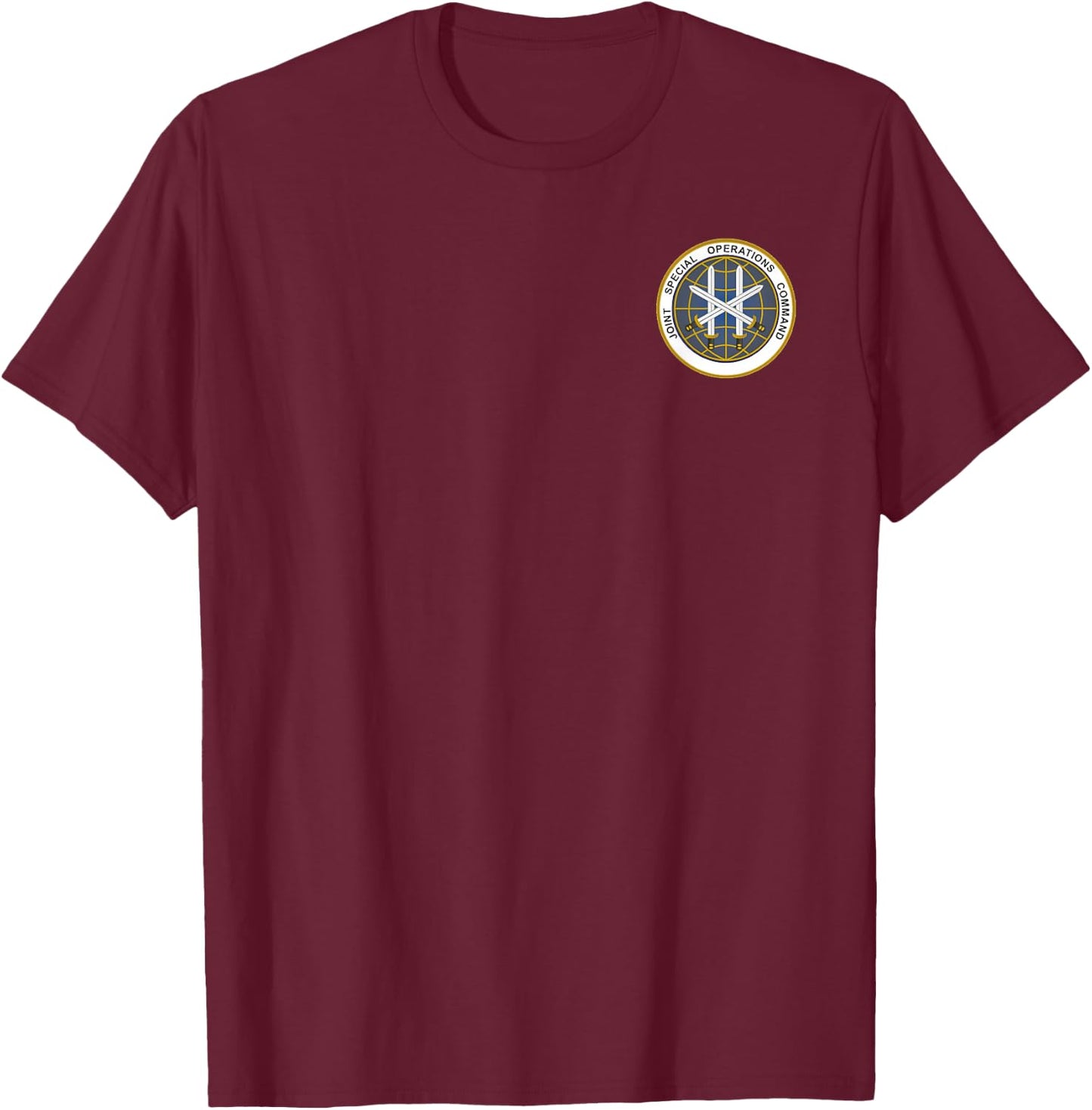 Joint Special Operations Command JSOC Military Veteran T-Shirt - T-Shirt | Maroon