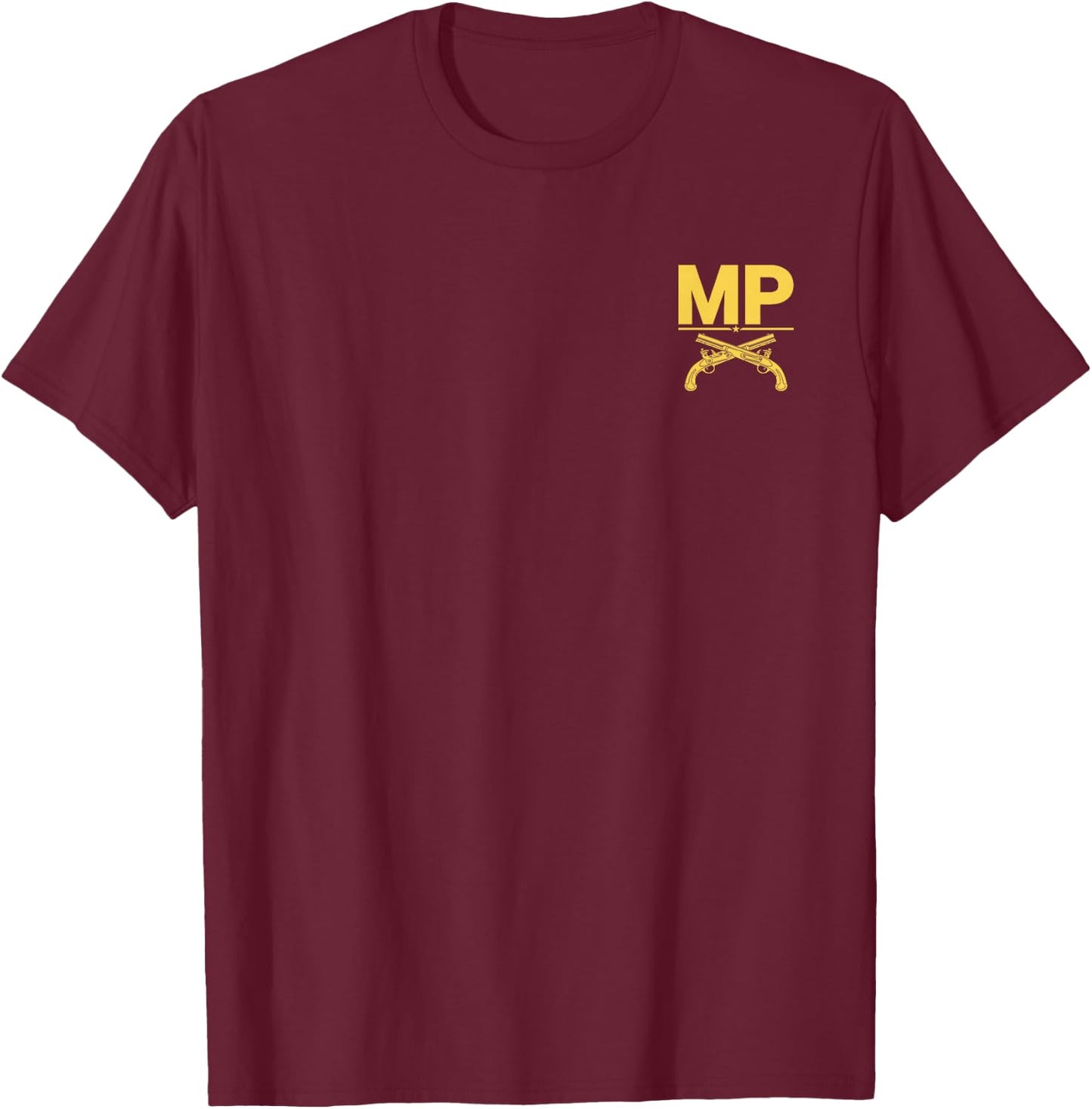 MP Military Police Corps US Army T-Shirt - T-Shirt | Maroon