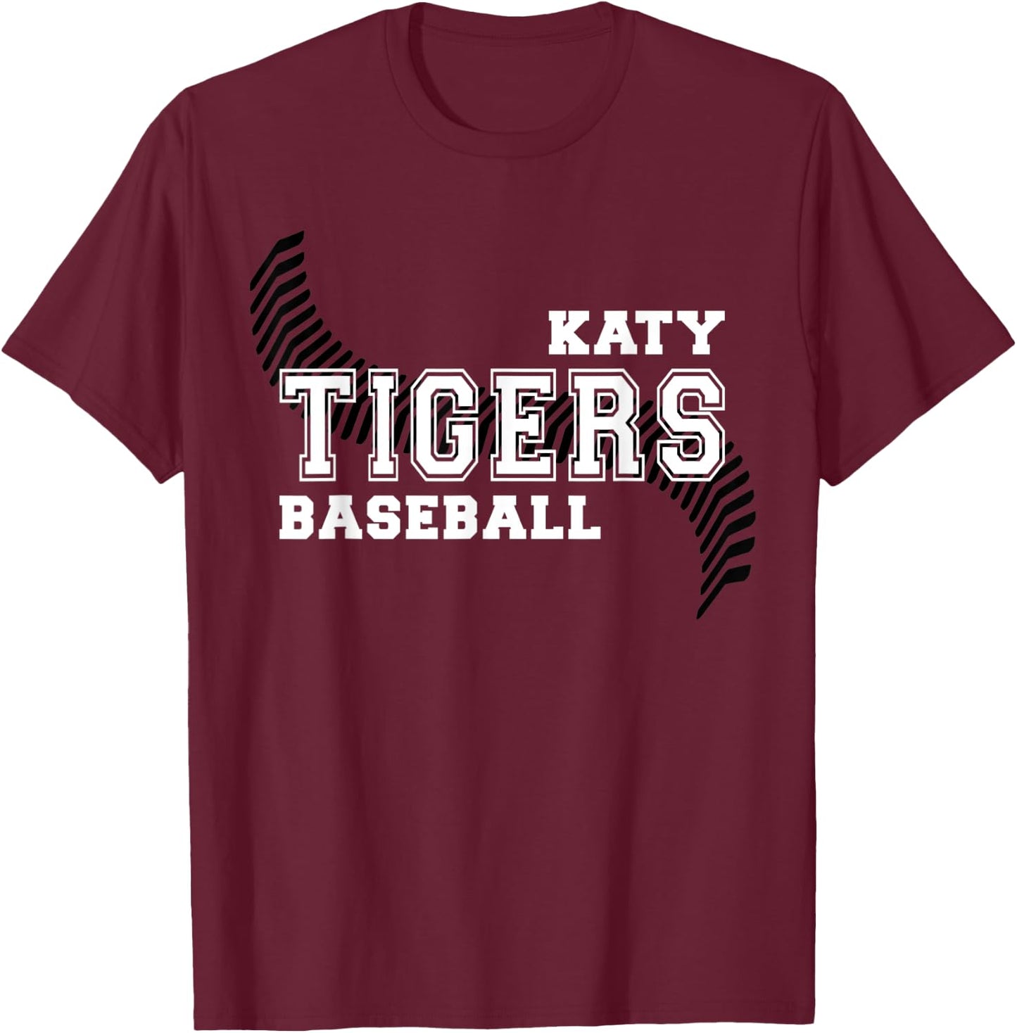 Katy Tigers T-Shirt - T-Shirt | Maroon