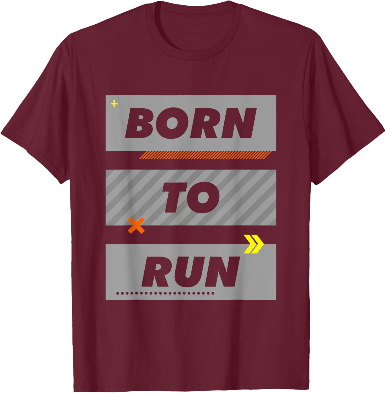 Born to run T-Shirt - T-Shirt | Maroon