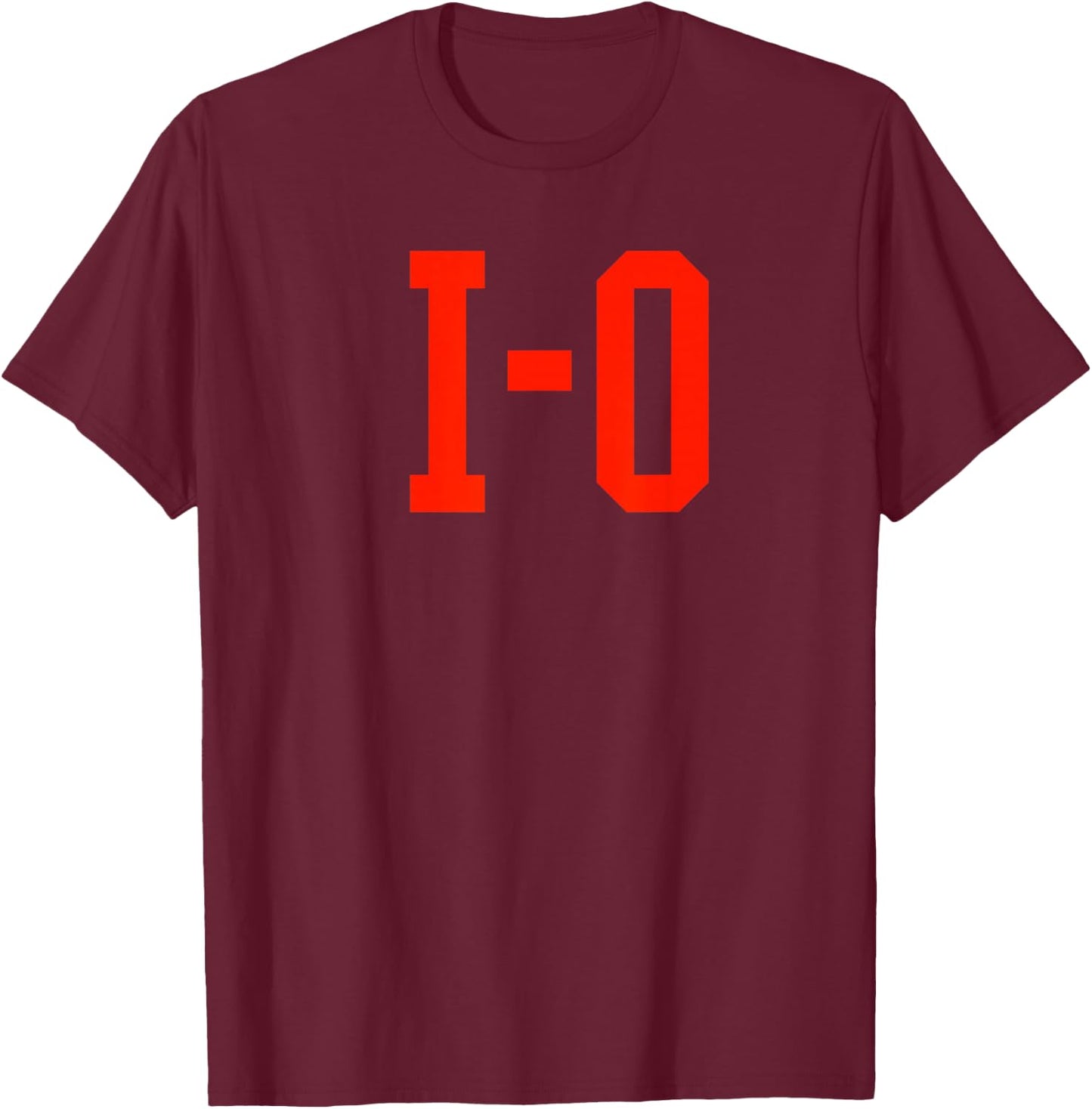 Cool Couples, Best Friends I-O Half of O-H Ohio Scarlet Gear T-Shirt - T-Shirt | Maroon