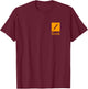 (TWO SIDED) Grok AI - Independent Artificial Intelligence T-Shirt - T-Shirt | Maroon