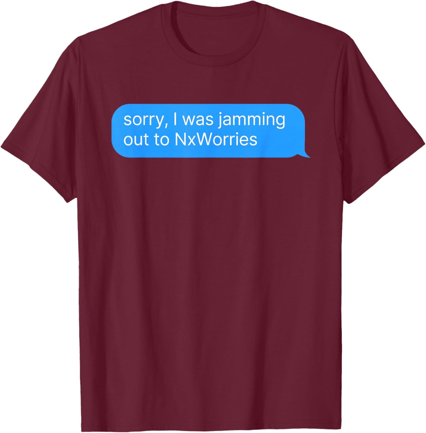 NxWorries Merch T-Shirt - T-Shirt | Maroon