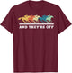 Funny Horse Racing Jockey Racer Derby Rider Track Race T-Shirt - T-Shirt | Maroon
