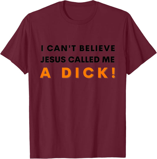 The Book Of Mormon Musical I Can't Believe T-Shirt - T-Shirt | Maroon