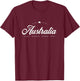 Australia Vintage Retro T-Shirt - T-Shirt | Maroon