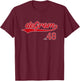 Vintage Gameday Jacob deGrom Texas MLBPA T-Shirt - T-Shirt | Maroon
