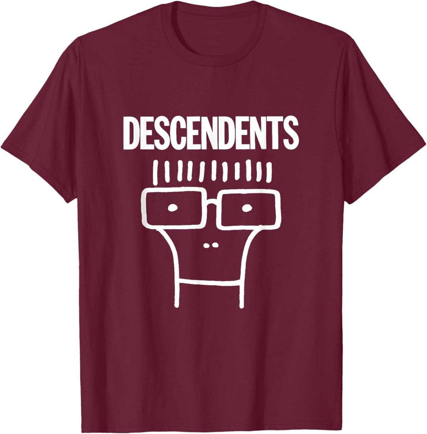 Descendents - Official Merchandise - Classic Milo T-Shirt - T-Shirt | Maroon