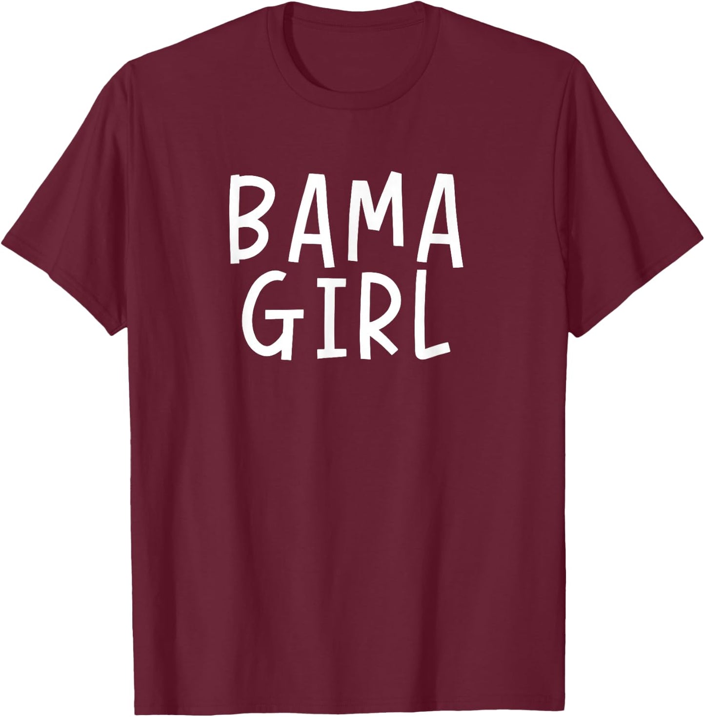 Bama Girl Girls Alabama T-Shirt - T-Shirt | Maroon