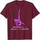 Fly With Your Heart Aerial Silk Trapeze Aerial Yoga Aerial T-Shirt - T-Shirt | Maroon