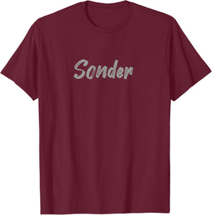 Sonder Dictionary Nerd Reading Addict T-Shirt - T-Shirt | Maroon