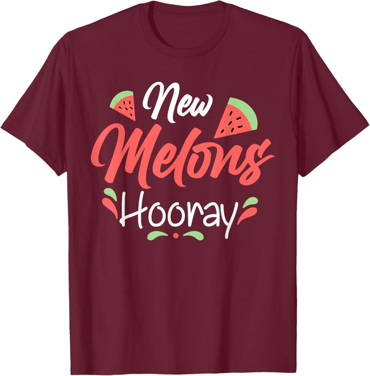 New Melons Hooray Boob Surgery Job T-Shirt - T-Shirt | Maroon