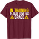 Funny Dog Training Art Women Dog Trainer Dog Lovers T-Shirt - T-Shirt | Maroon