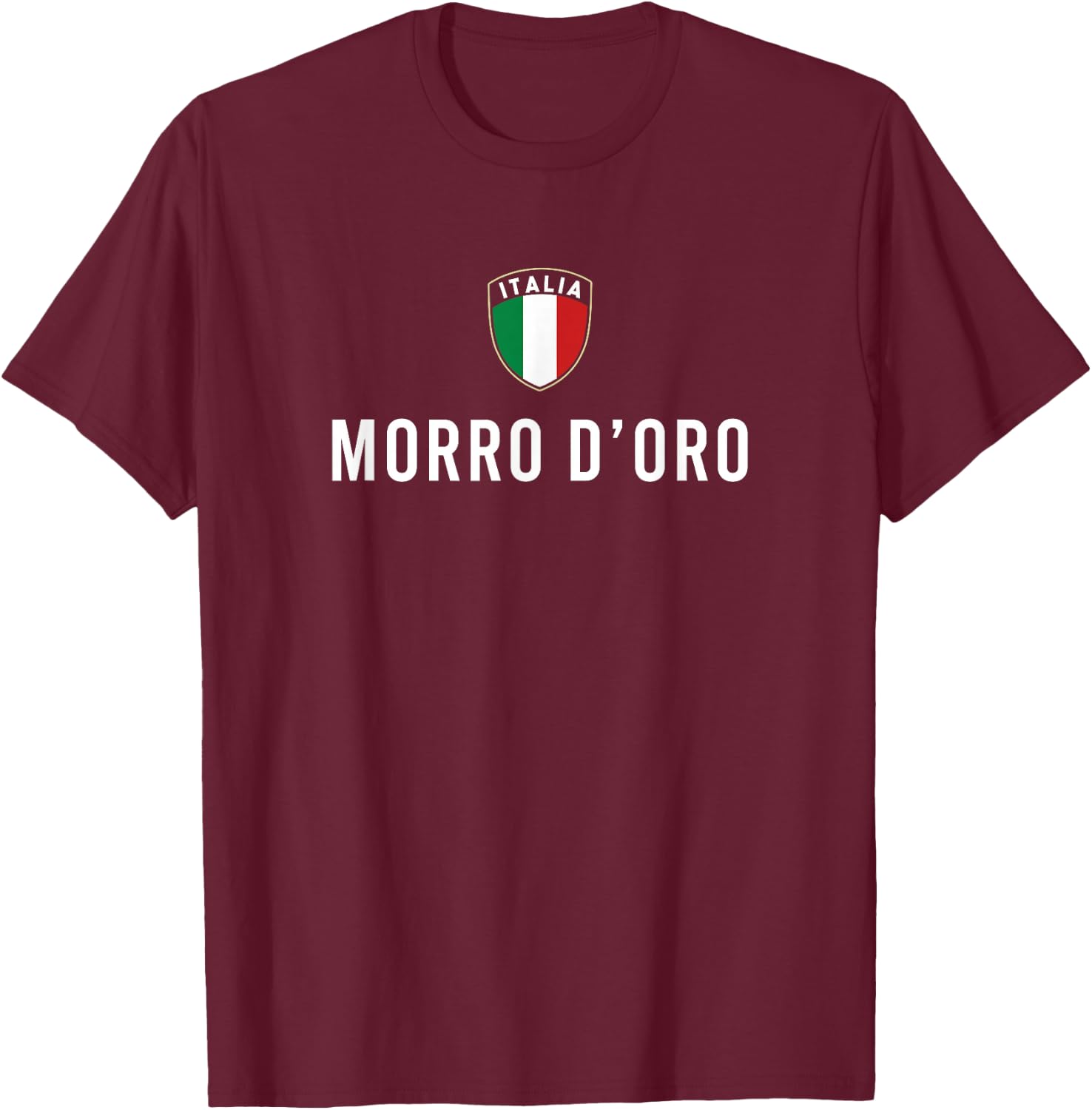 Morro d'Oro T-Shirt - T-Shirt | Maroon