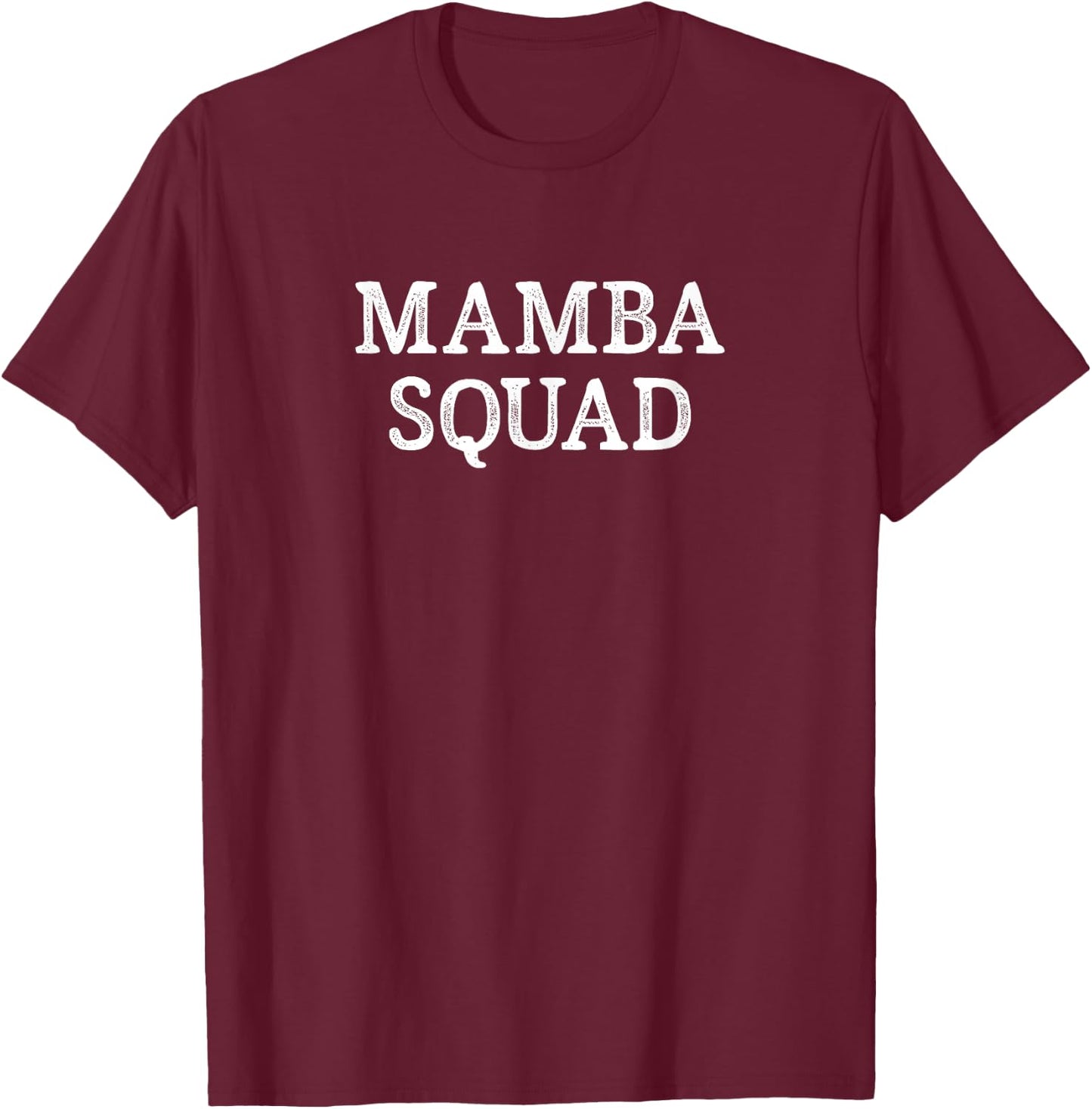 Mamba Squad - Vintage Style T-Shirt - T-Shirt | Maroon