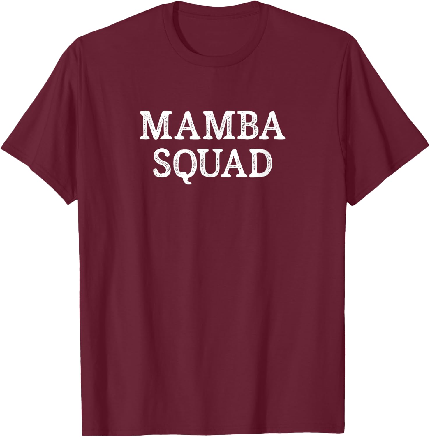 Mamba Squad - Vintage Style T-Shirt - T-Shirt | Maroon