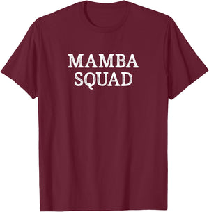 Mamba Squad - Vintage Style T-Shirt - T-Shirt | Maroon