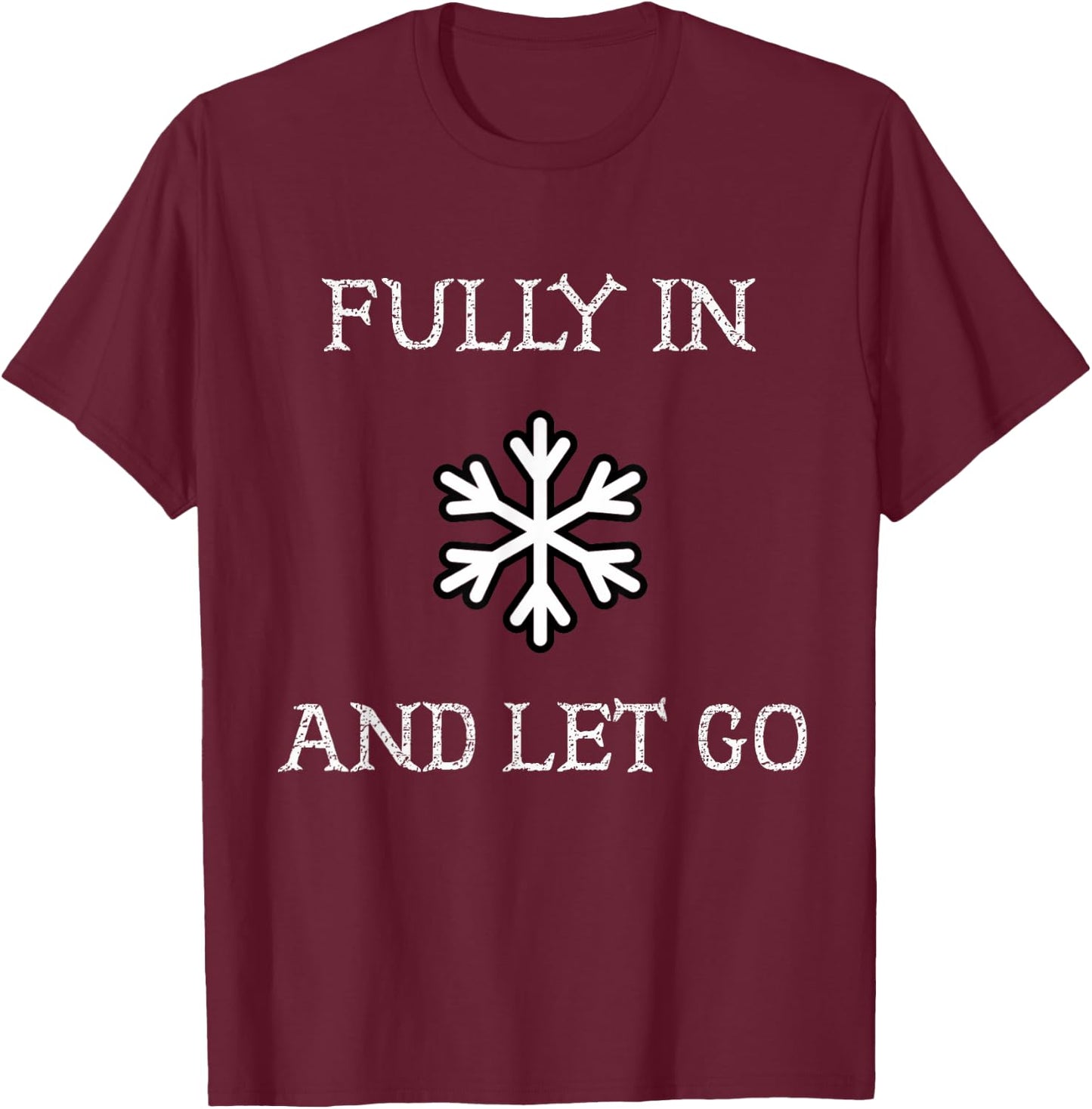 Funny Breathing Meditation Wim Hof Cold Exposure T-Shirt - T-Shirt | Maroon
