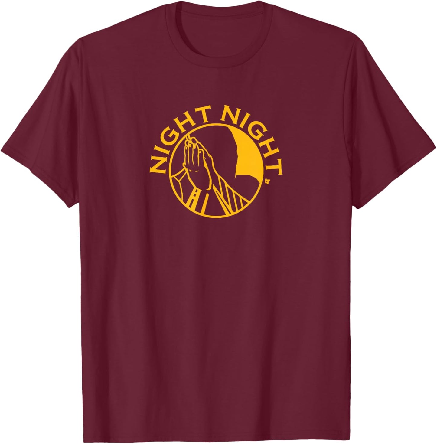 Night Night - Golden State Basketball T-Shirt - T-Shirt | Maroon