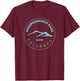 Independence Pass Elevated Colorado Mountain T-Shirt - T-Shirt | Maroon