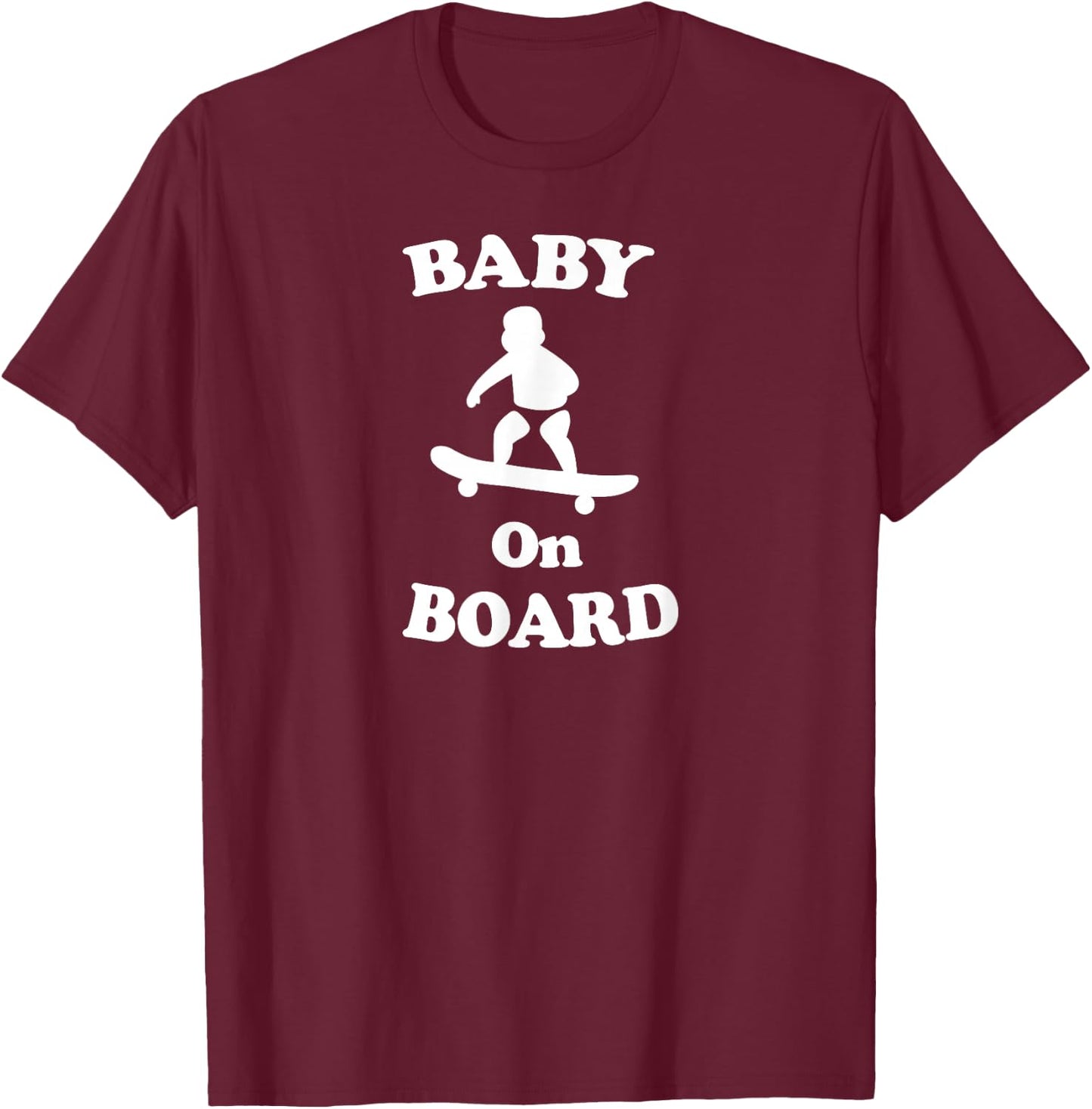 Solar Opposites Terry Baby on Board T-Shirt - T-Shirt | Maroon