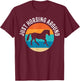 Just Horsing Around Riding Instructor T-Shirt - T-Shirt | Maroon