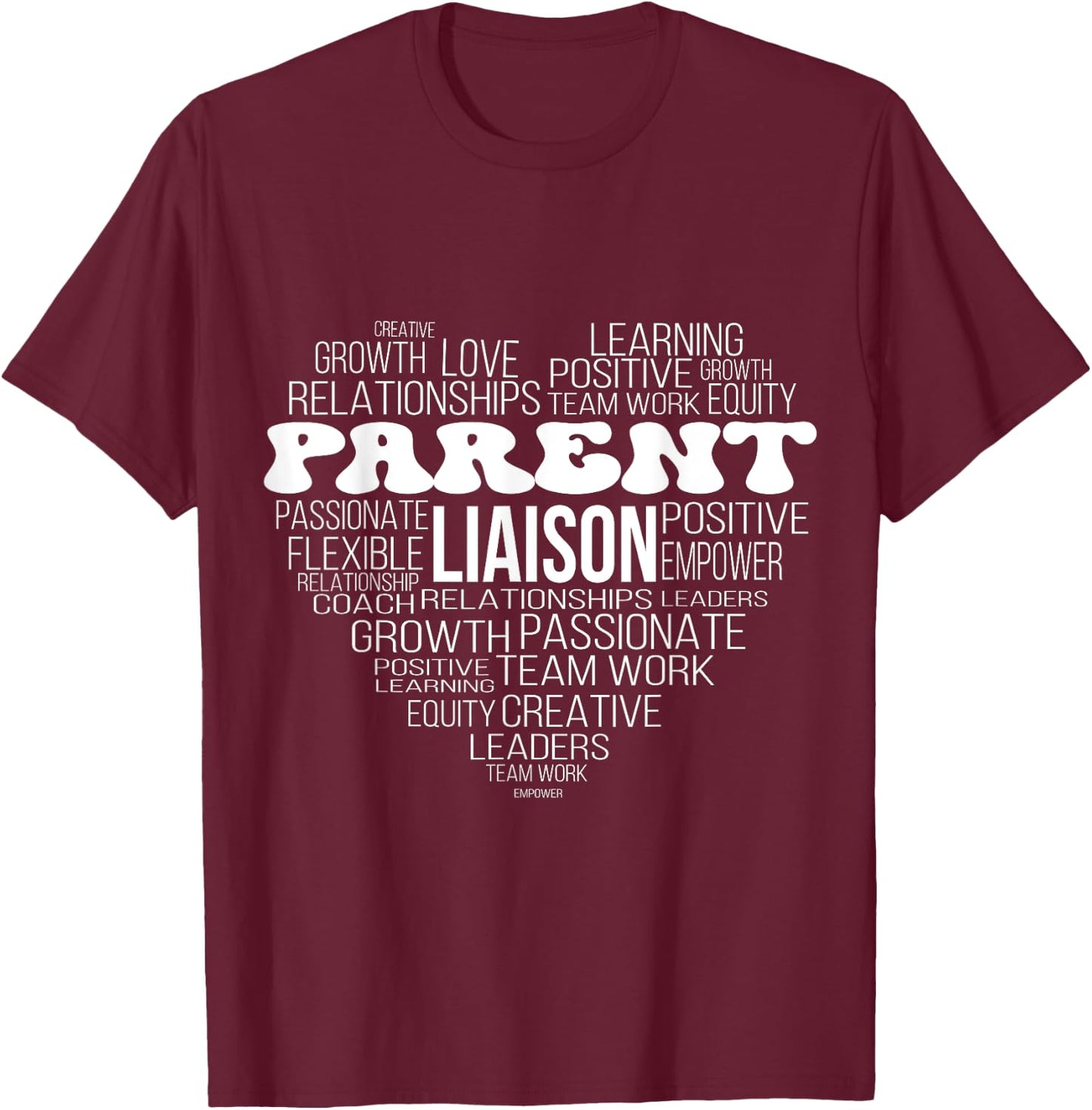Parent Liaison Appreciation Week Back to School PTA Squad T-Shirt - T-Shirt | Maroon