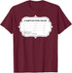 Composition Book Notebook Matching group Halloween Teacher Men Women Kids T-Shirt - T-Shirt | Maroon