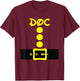 Dwarf Easy Halloween Group Costume Men Women Dwarf Matching T-Shirt - T-Shirt | Maroon