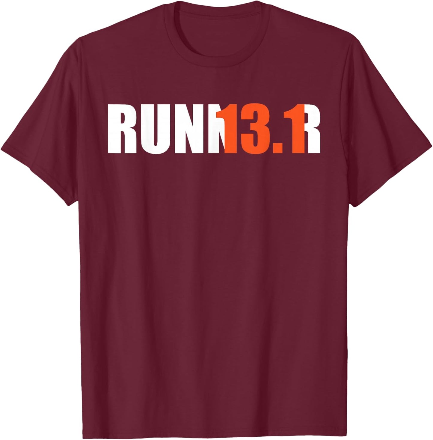 Marathon Finisher Runner Running Lover Funny Half Marathon T-Shirt - T-Shirt | Maroon