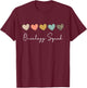 Oncology Squad Oncology Nurse Squad Oncology Nurse Team T-Shirt - T-Shirt | Maroon