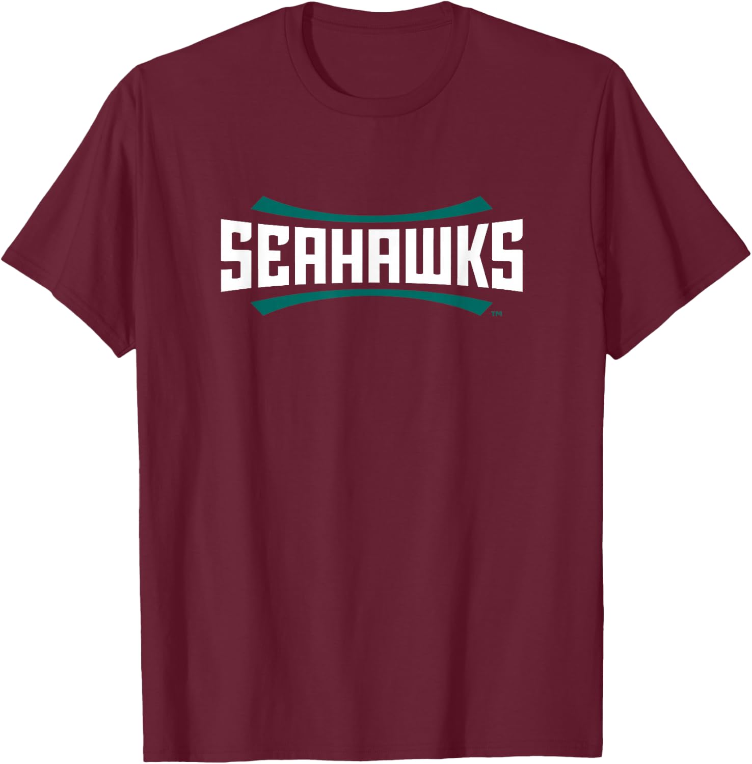 North Carolina Wilmington Seahawks | NCAA UNC | PPNCW038 T-Shirt - T-Shirt | Maroon