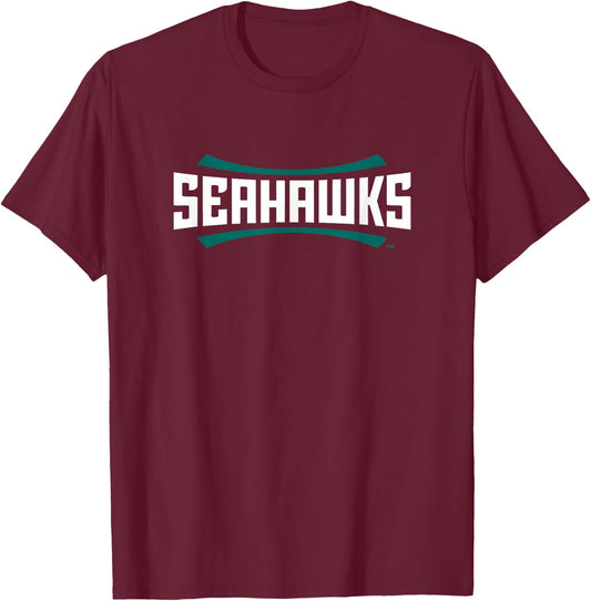 North Carolina Wilmington Seahawks | NCAA UNC | PPNCW038 T-Shirt - T-Shirt | Maroon