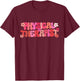 Groovy Physical Therapy For Pediatric Occupational Therapist T-Shirt - T-Shirt | Maroon